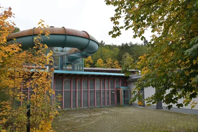 Das ehemalige Erzgebirgsbad in Thalheim bietet die Kulisse fürs Thermal-Festival.