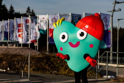 Das war das Maskottchen der letzten Veranstaltung in Thüringen. Bekommt das Vogtland auch eins?