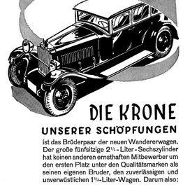 Ein Konkurrent warb später mit dem Slogan: Kein anderer als Wanderer.