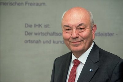 IHK-Präsident Dieter Pfortner