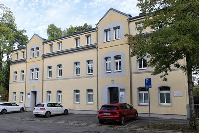 Das Geburtshaus des Schriftstellers Kurt Arnold Findeisen in der Zwickauer Parkstraße.