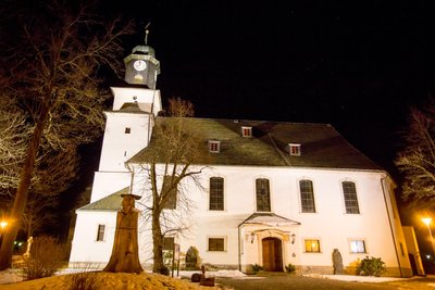 Die Zöblitzer Stadtkirche.