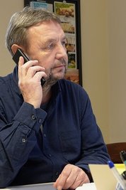 Horst Kleiszmantatis leitet die Telefonseelsorge.