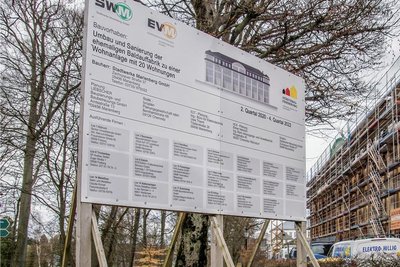 Neue Wohnungen entstehen auf dem Gelände der ehemaligen Baldauf-Fabrik. 