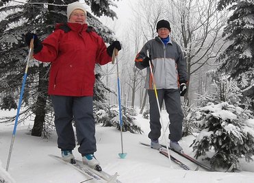 
              <p class="artikelinhalt">So macht Ski laufen Spaß, wie das Bild aus dem Gebiet um den Hirtstein bei Satzung zeigt. </p>
            