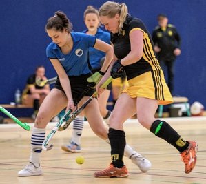 Zurück im Team: Katharina Korb (r.) feierte gegen Jena ein gelungenes Comeback bei den Damen des Freiberger HTC. 