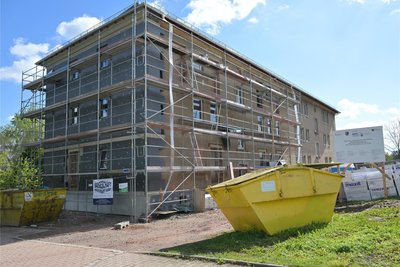 Die WGO saniert derzeit in der Gabelsbergerstraße in Oelsnitz. Nicht das einzige Millionenprojekt.
