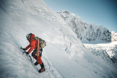 Jost Kobusch am Mount Everest. „Jedes Jahr stirbt ein Freund.“