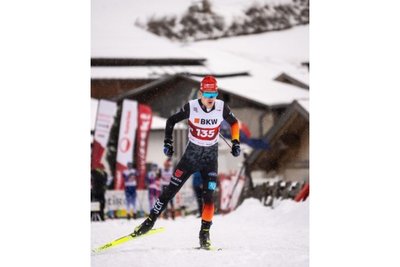 Jonas Albrecht (U 20) sorgte bei den Männern für das beste Ergebnis des VSC Klingenthal.