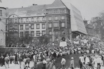 Die Wende in Plauen. Foto: Heimatverlag  Plauen