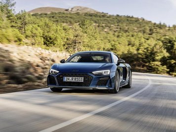 Ein Audi R8 - Modelljahr 2019.