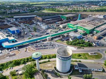 Das Stahlwerk gilt als Meilenstein für Sachsens Industriepolitik. (Archivbild) 