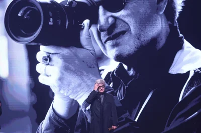 Wim Wenders wurde mit dem Ehrenpreis ausgezeichnet.