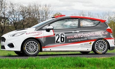 Jan und Yvonne Horlbeck vom VMC Plauen gelang mit ihrem Ford Fiesta beim 10. Rallyesprint ein Klassensieg.