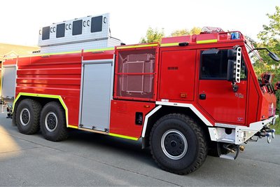 Mit dem TLF 4000 hat die Wache 3 Klingenthal-Sachsenberg erstmals in ihrer 151-jährigen Geschichte ein fabrikneues Fahrzeug erhalten.