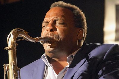 David Murray live beim Inntöne-Jazzfestival 2018. 