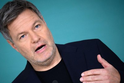 Wirbt um Vertrauen: der Kanzlerkandidat der Grünen, Robert Habeck.