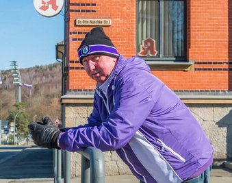FCE-Fan Klaus Fleischer aus Frohnau.