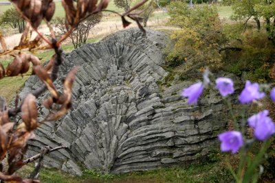 Auf dem Hirtstein gibt es außergewöhnliche Basaltformationen.