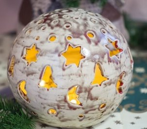 Weihnachtliches aus Ton.