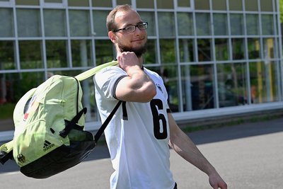 Der Chemnitzer Goalballer Oliver Hörauf ist in der Auswahl eine feste Größe. 