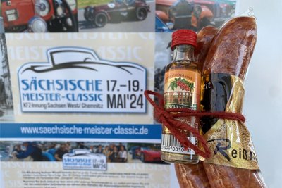 Ganz besondere Stärkung für die 4. Sächsische Meister-Classic, die am Freitagabend in Meerane Fahrt aufnimmt.