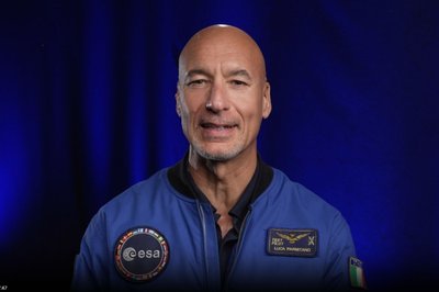 Der italienische Esa-Astronaut Luca Parmitano wird als erster Europäer beim Nasa-Mondprogramm "Artemis" mitfliegen. 