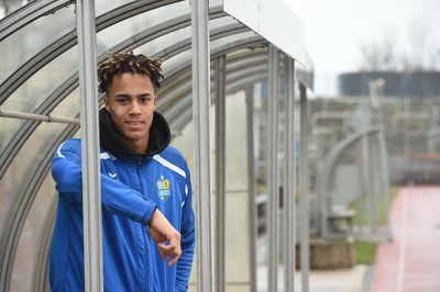 Neuzugang Deji Beyreuther von Eintracht Frankfurt.