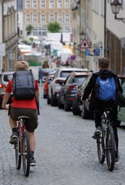 Radfahrer sind dazu aufgerufen, die Situation in der Kreisstadt zu beurteilen. 
