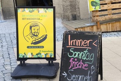 Frische Semmeln, die gibt es jetzt immer sonntags.