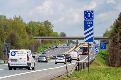 Die Anschlussstelle in Treuen, Fahrtrichtung Chemnitz, ist ab Montag für zwei Wochen gesperrt. 