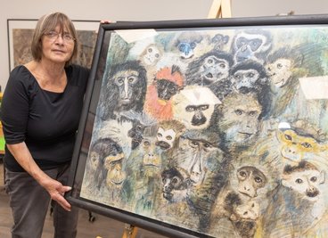 Mechthild Pöhler liebt die Tiere und die Natur. Die Künstlerin aus Kemtau nutzt ihre Fähigkeiten, wichtige Themen zur Sprache zu bringen. Sie will, dass die Menschen hinschauen. 