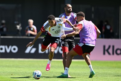 Jamal Musiala, Jonathan Tah und Malick Thiaw hätte auch für andere Länder spielen können.