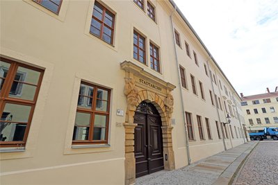 Das Stadtarchiv Freiberg ist im neu gestalteten Herderhaus untergebracht.
