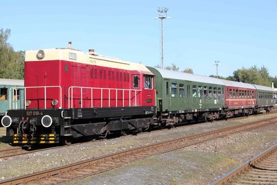 Der Sonderzug vom Verein Sächsischer Eisenbahnfreunde fährt im Juni nach Marienbad.