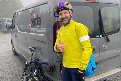 Für Enrico Seidel aus Stützengrün war es die dritte Fichkona-Tour. Und eine der härtesten, wie der 55-Jährige sagt.