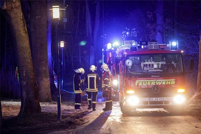 Die Feuerwehr war mit 28 Helfern im Einsatz.