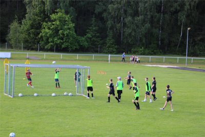 Der Nachwuchs trainiert: Auf dem Sportplatz ist immer viel los.