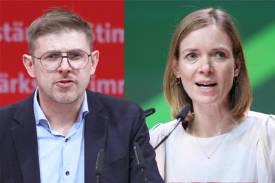 Sitzen bereits in Europaparlament und wurden am Sonntag wiedergewählt: Matthias Ecke (SPD) und Anna Cavazzini (Grüne).