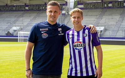 Sam Schreck verstärkt den Zweitligisten FC Erzgebirge Aue