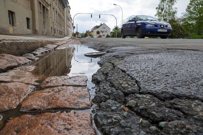 Der Ausbau der Schlachthofstraße in Glauchau beginnt am 13. April.