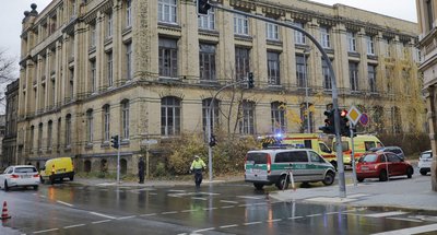 Auf der Kreuzung Zwickauer Straße/Lützowstraße sind am Dienstagvormittag zwei Autos kollidiert.