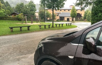 Das Areal am Wanderparkplatz an der Bahnhofstraße in Streckewalde soll umgestaltet werden. 
