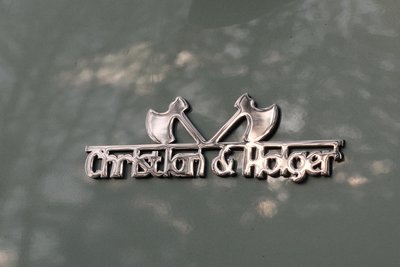 Ein kleiner Spaß: Das Auto ziert der Schriftzug Christian und Holger.