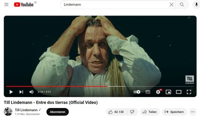Zum Verzweifeln? Ein Ausschnitt aus dem Video "Entre dos tierras".