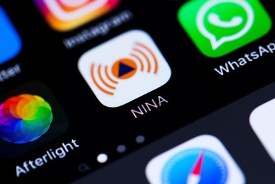 Überall Rauch, doch über die Warn-App Nina gab es am Mittwoch keine Information.