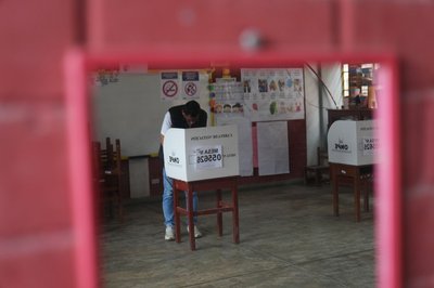 Zur Stichwahl waren mehr als 27 Millionen Peruaner aufgerufen.