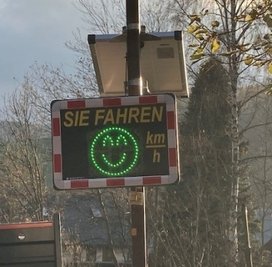 ... nun auch in Burkhardtsdorf ein Lächeln. 