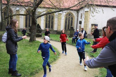 Beim Spendenlauf zugunsten der Sanierung des Freiberger Doms gaben die Beteiligten ihr Bestes.