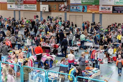 Mehr als 100 private Anbieter sorgten für eine sehr gute Auswahl in der Silberlandhalle.